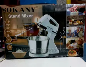 2.0ltrs ,7 Speed Sokany Hand Mixer With Bowl