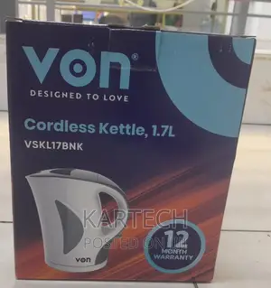 Von 1.7L Cordless Kettle