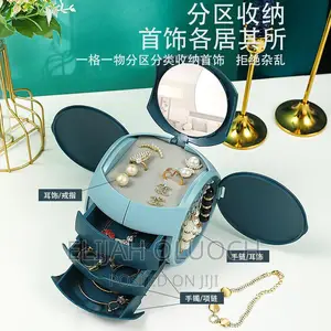 Ball Shaped 6 Cubicle Jewelry Cosmetic Organizer