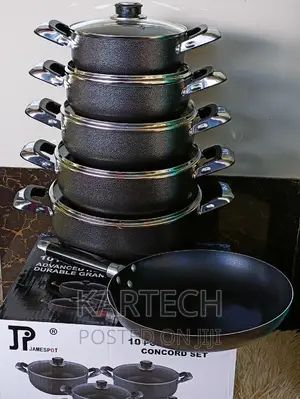 James Pot Cookware Non Stick Set -10pcs