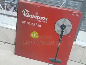 RM/572 Stand Fan 16 Inch + Timer 5 Blade