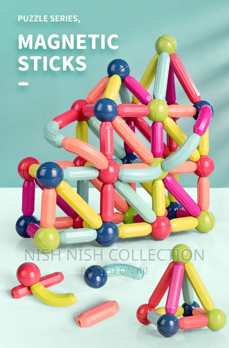 Magnetic Building Sticks