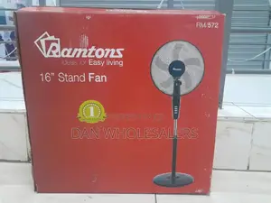 RM/572 Stand Fan 16 Inch + 5 Blade