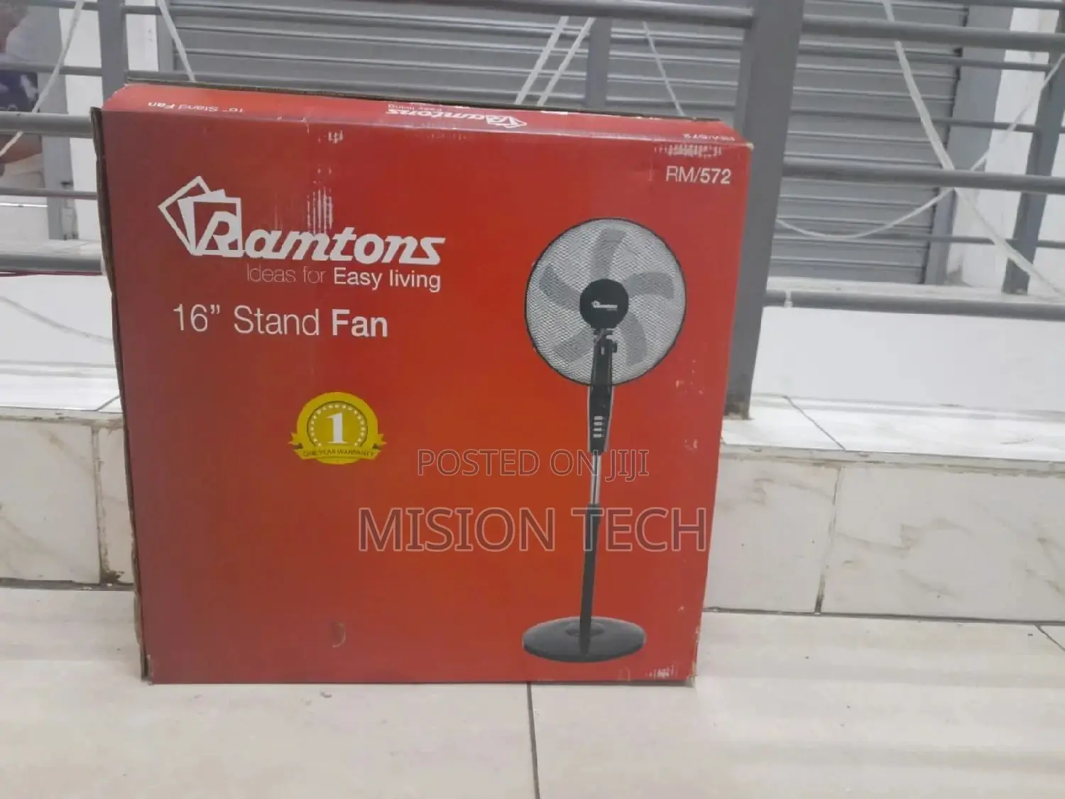 26 Inches Adjustable Standing Fan