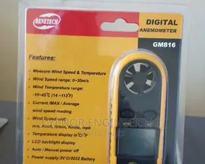 Digital Anemometer for Weather Station