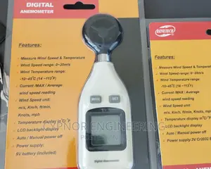 Digital Wind Speed Anemometer for Weather Station