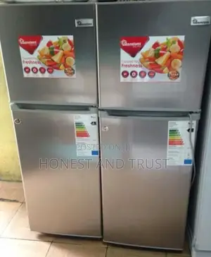 Ramtons 213 Liters 2 Door Direct Cool Fridge, Silver-