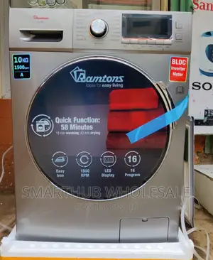 *Ramtons Washing Machine 10kg Washer+ 7kg Dryer