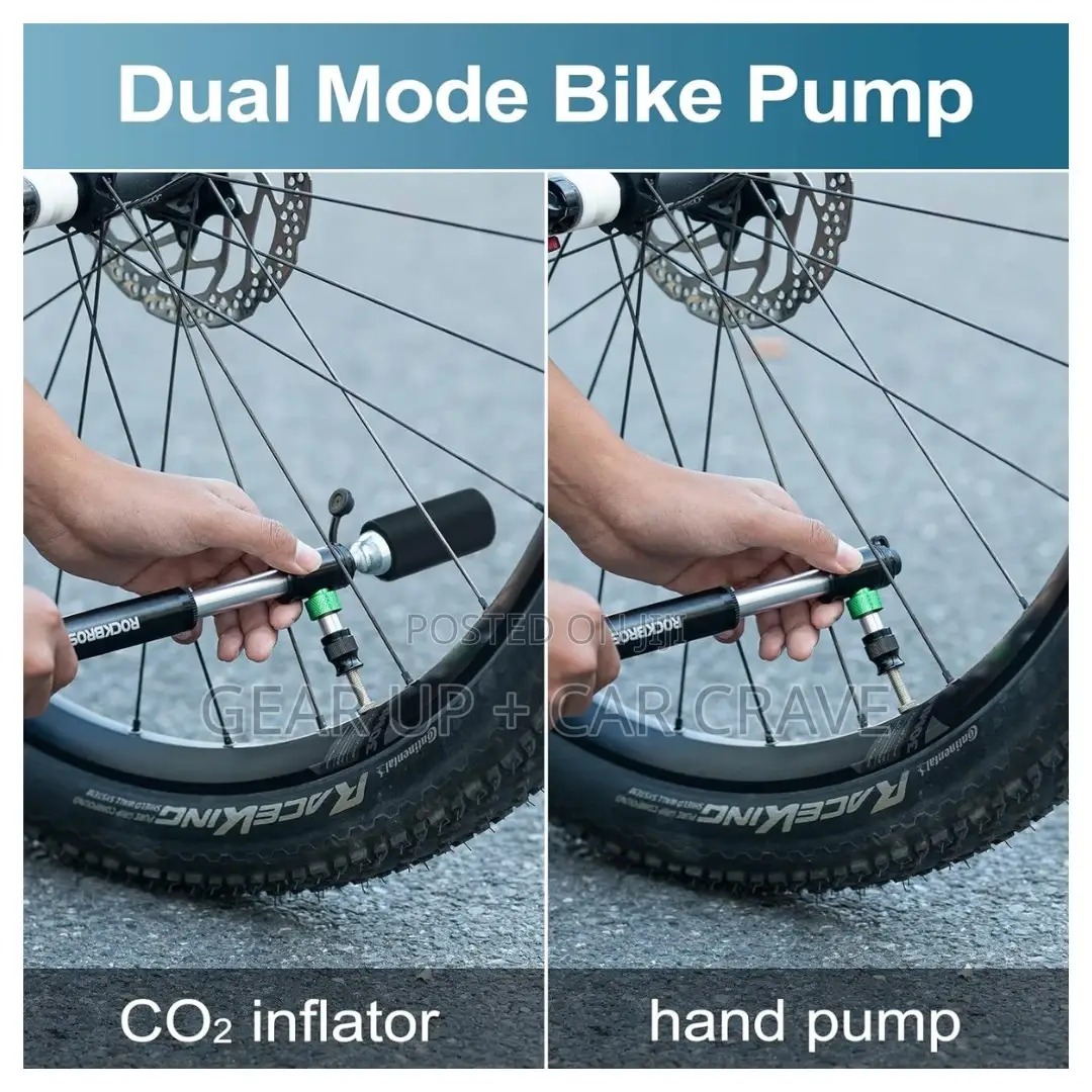 Bicycle Cycling Co2 Carbon Dioxide Catridge Portable Pump