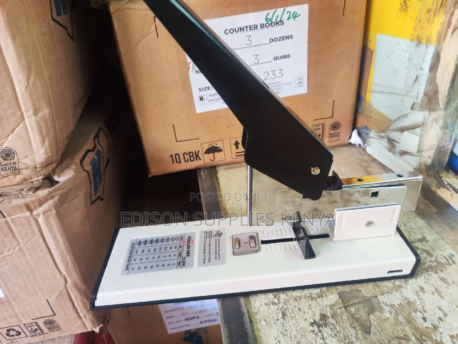 Heavy Duty Stapler Stationery Bulk Papers Stapler 240 Sheets