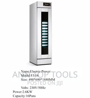 Electric Prover 2.6kw 40kg/Hour