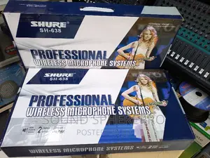 Shure Sh-638 2in1 Wireless Microphone