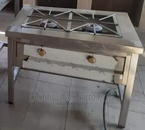 2burners Commercial High Pressure Gas Cooker(Ss).