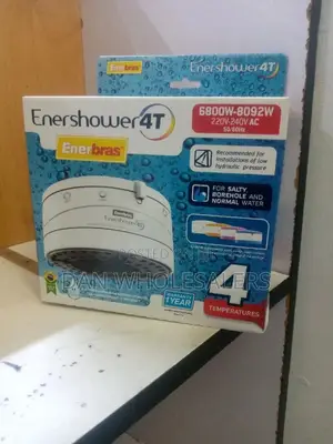 Showerhead (4T) Instant Shower Water Heater - White.