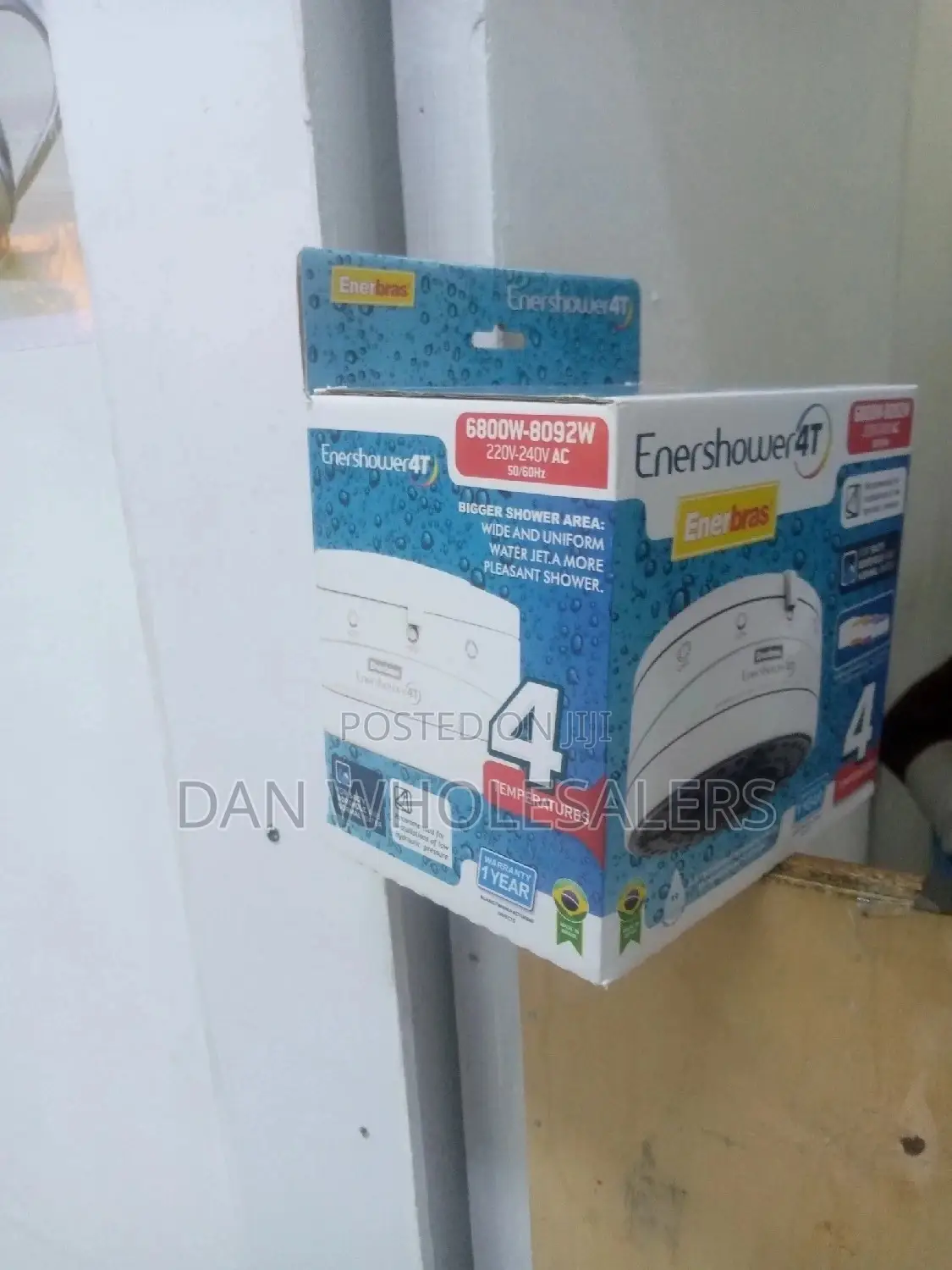 Instant Enershower 4 Temperature
