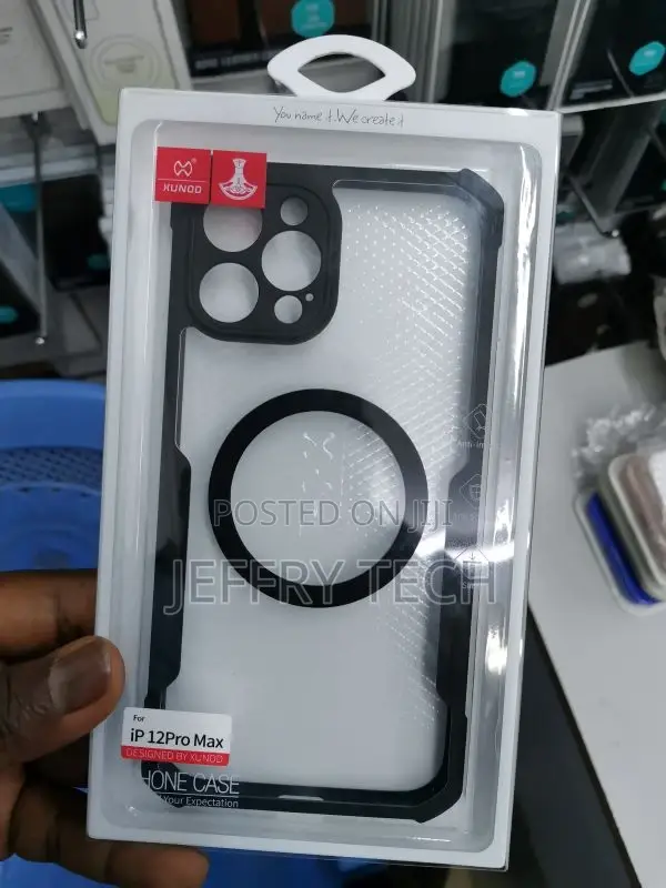 Xundd Magsafe Transparent Case for iPhone 12 Pro Max