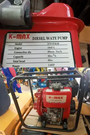 K Max 3 Inch Deisel High Pressure Water Pump From Italy