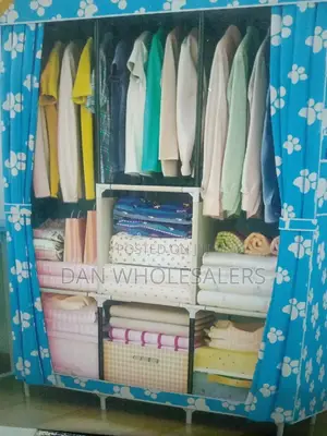 Metallic Wardrobe 3 Column