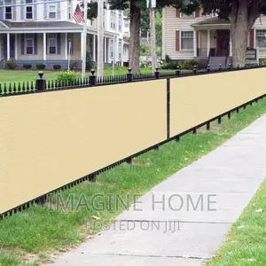 Beige Balcony Privacy Shield/Dust Trap
