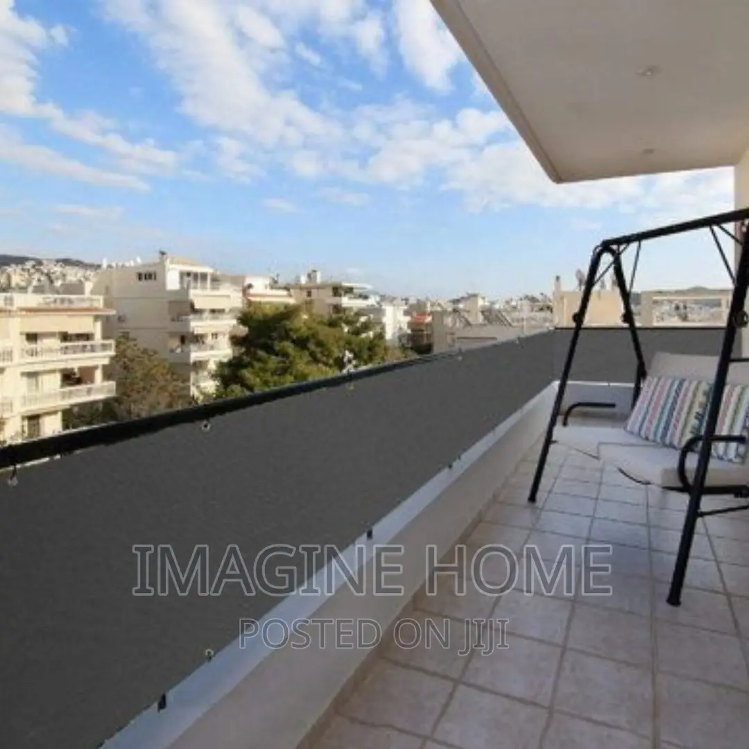 Grey Balcony Privacy Shield