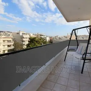 Grey Balcony Privacy Shield
