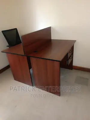 1.2 MTRS Two Way Workstation Dark Walnut