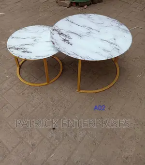 Imported Morden Nesting Coffee Tables Top Glass