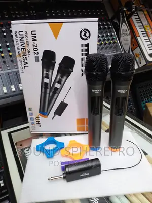 Max UM-202 2in1 Wireless Microphone