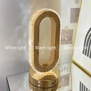 Crystal Rechargeable Touch Lamps 3 Light Intensities,
