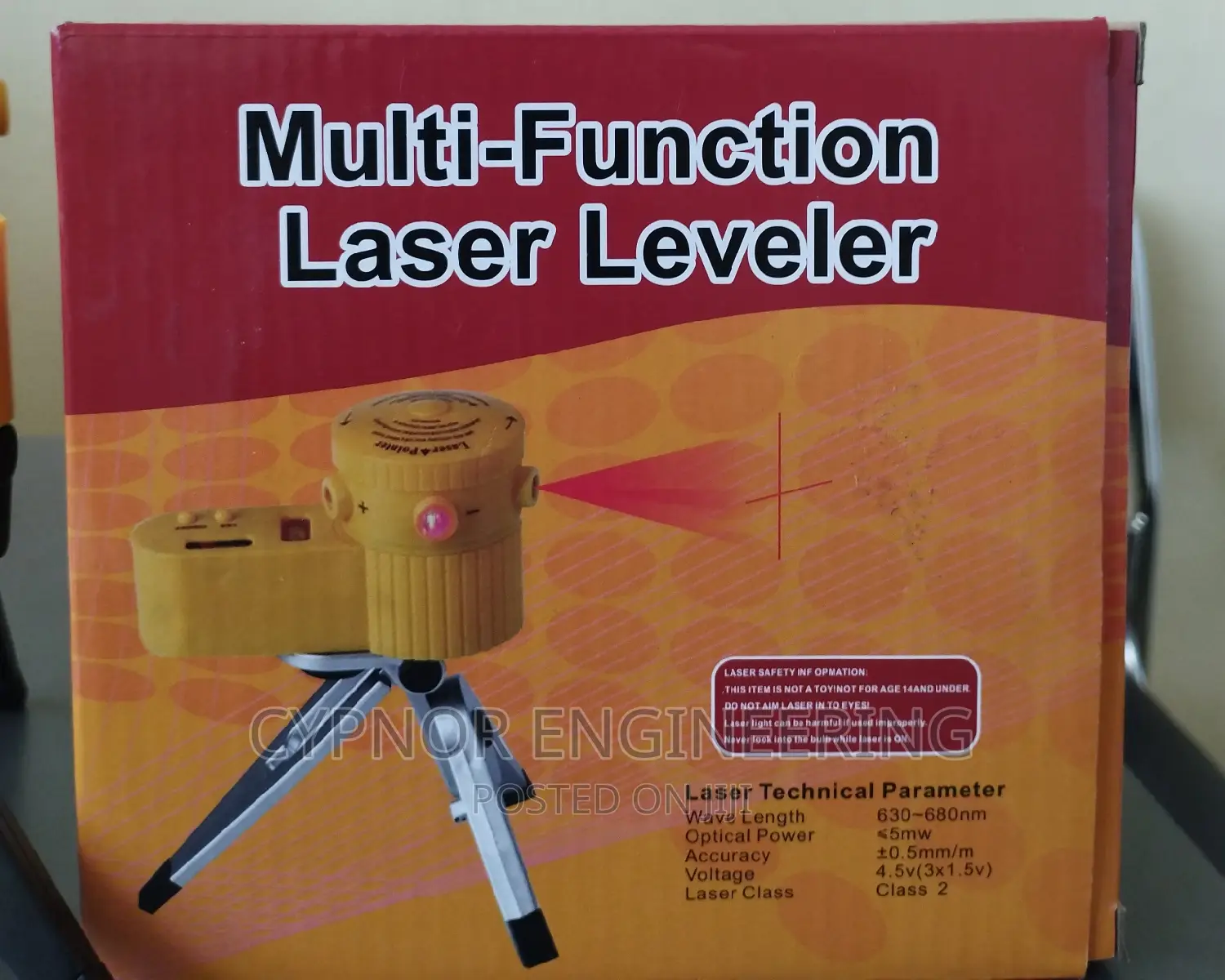Building and Construction Laser Leveler