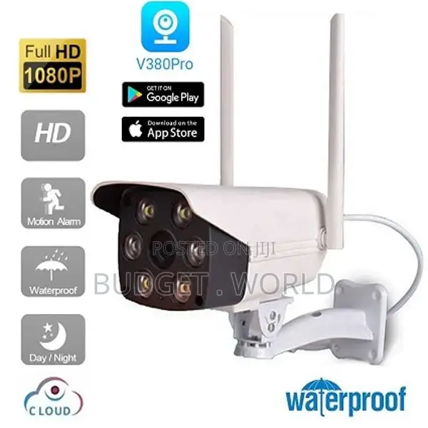 Wireless CCTV Security Camera,IP66 Waterproof Bullet Camera