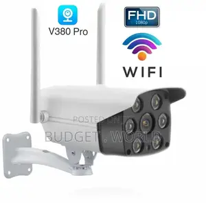 3MP V380 Pro Outdoor_wireless CCTV Security Camera,IP66.