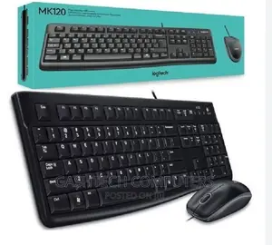Logitech MK120 USB Corded Keyboard !! Logitech MK120