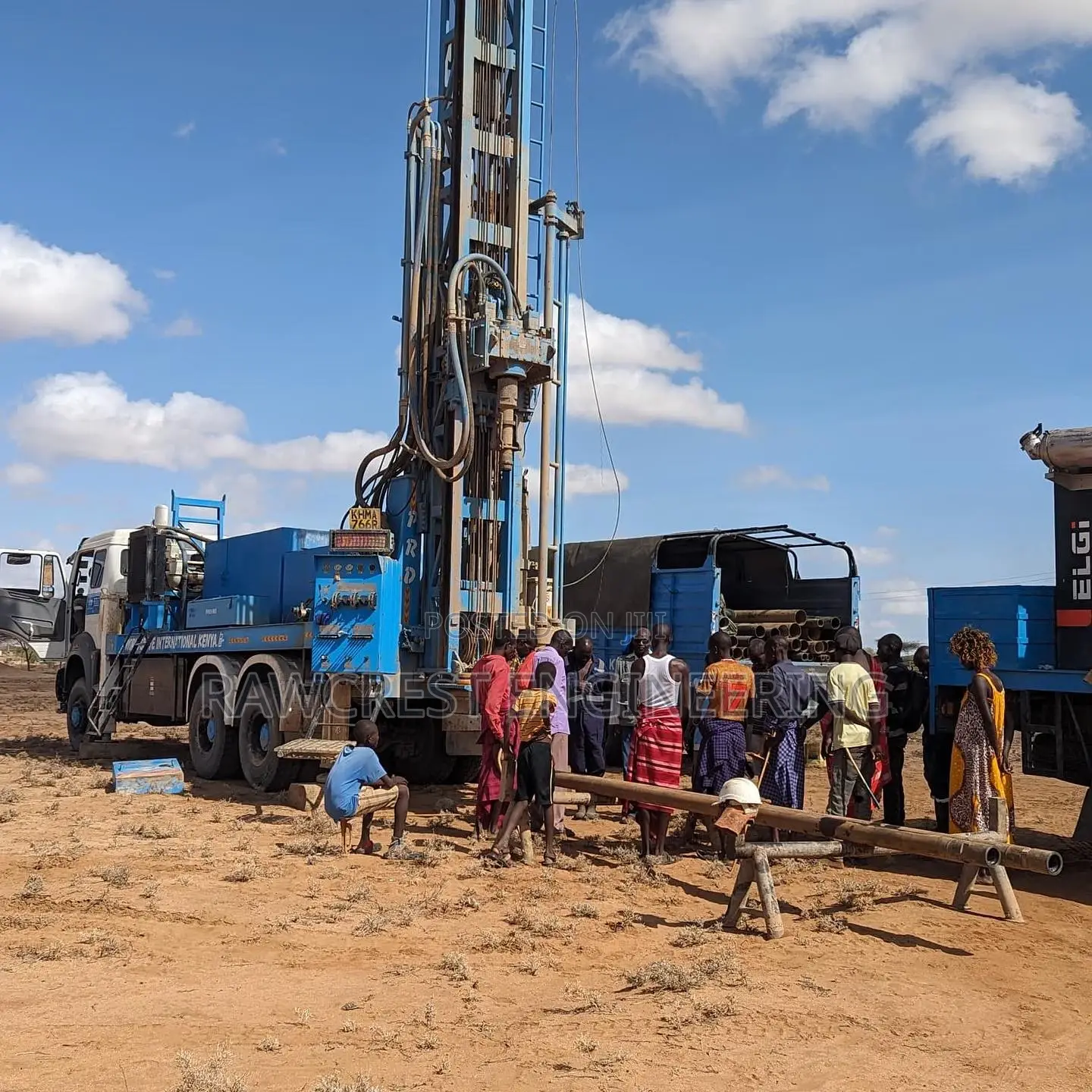 Borehole Sinking At Sirende