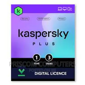 Kaspersky Plus 3 Devices 1 Year - Digital Licence Latest