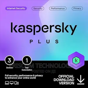 Kaspersky Plus Internet Security 2024 | 3 Devices | 1 Year