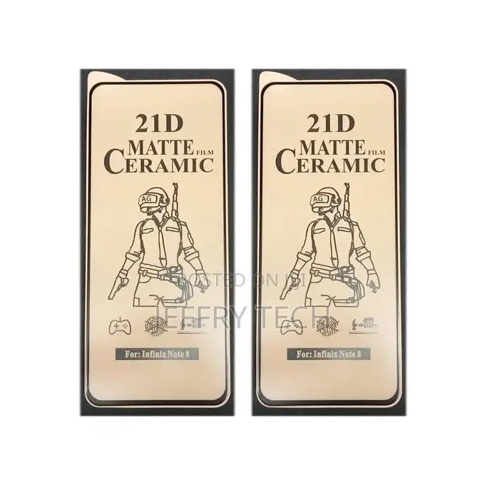 Ceramic Matte Screen Protector for Infinix Note 8 X692 -2pcs