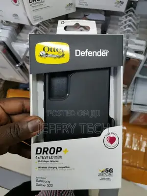 Otterbox Defender Series Case for Samsung Galaxy S23 - Black