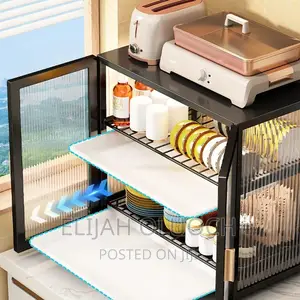 * Modern Dish Rack With Multifunctional Storage Rack