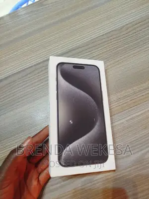 New Apple iPhone 15 Pro Max 256 GB Black