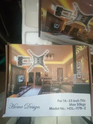 Home Design Rotating 14" - 55" Full Motion Swivel TV Bracket