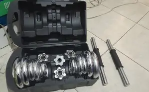 Well Balanced 20kgs Chrome Dumbbells