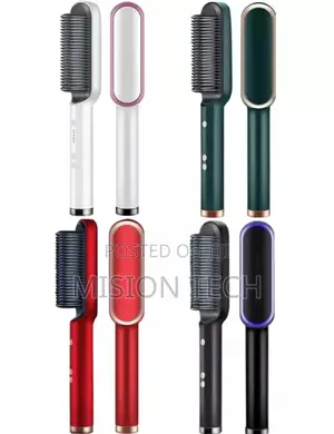 Ceramic Hot Comb Hair Straightener