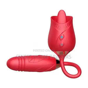 *Rose With Tongue for Clitorial Stimulation