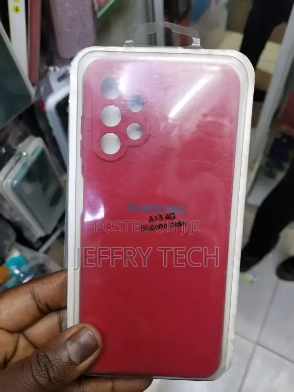 Samsung GALAXY "A13" Soft Silicone Case Red