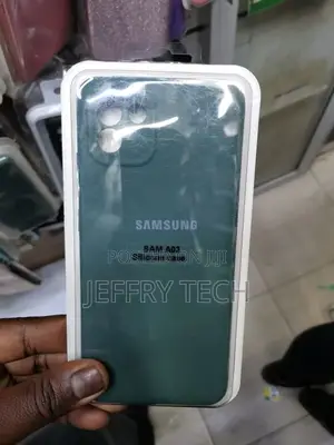 Samsung Galaxy A03, Samsung A03 (Green, Shock Proof, Silico