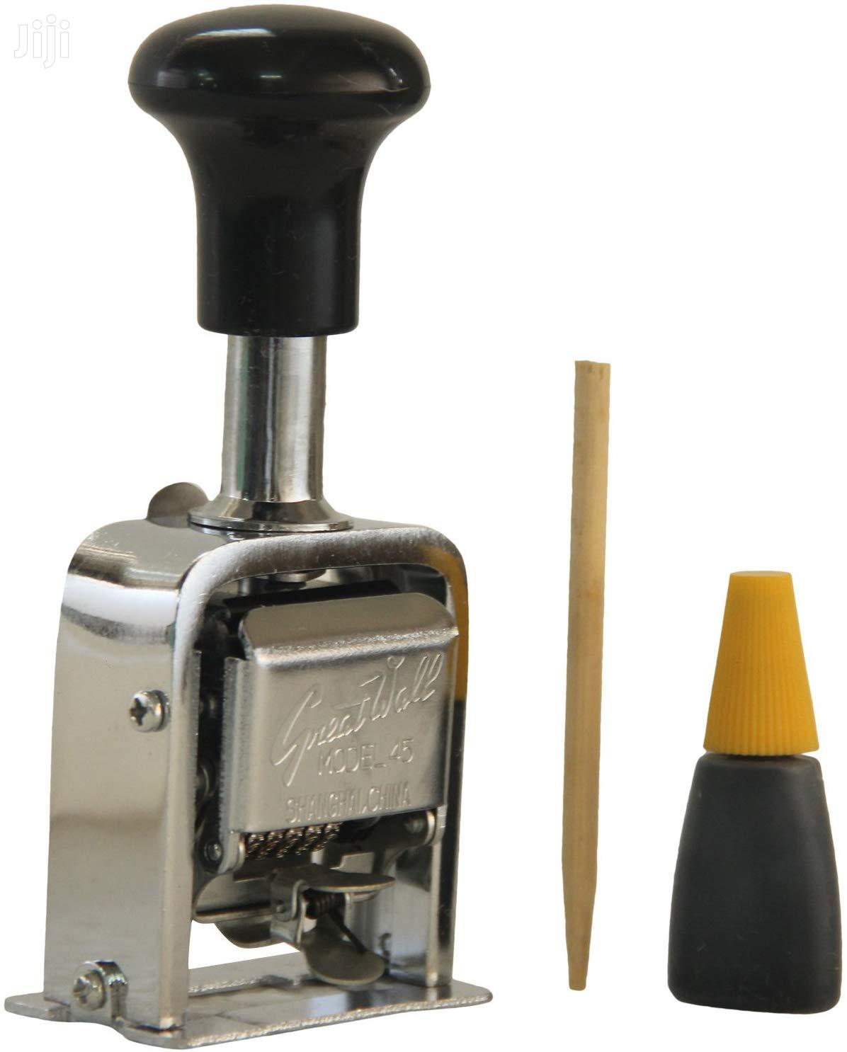 Numbering Machine 6-8 Digits