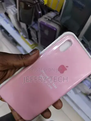 iPhone XS Max Silicone Case - Pink Sand