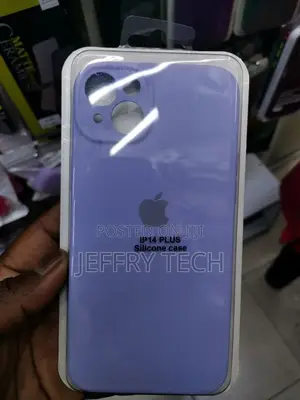 Silicone Case for iPhone 14 Plus Silicone Cover Purple