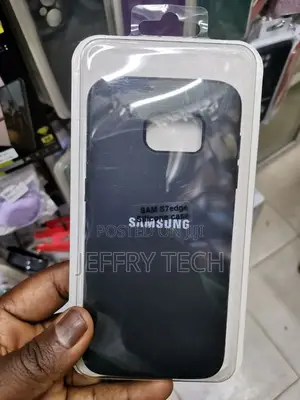 Samsung Galaxy S7 EDGE in LIQUID Black - Shockproof An